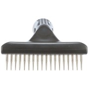 Étrille démêlante pour chien à poil long 15 cm