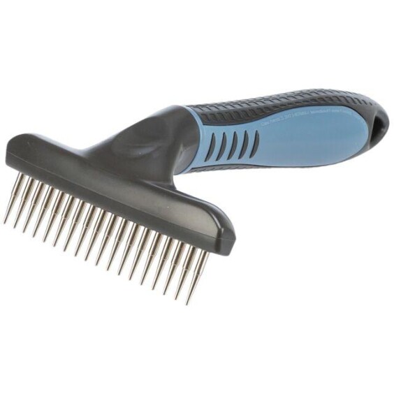 Étrille démêlante pour chien à poil long 15 cm