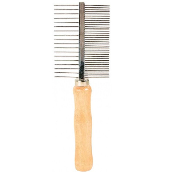 Peigne double face pour chien et chat 17 cm