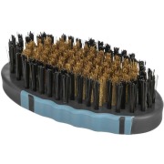 Brosse de toilettage pour chien à poil court blanc