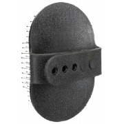 Brosse toilettage avec pointes acier 13 cm
