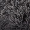 Lit rond gris pour chat et chien