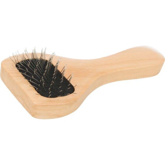 Brosse souple en métal extra-doux bois 13 cm