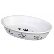 Gamelle chat motif poisson