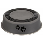 Gamelle inox motif pattes