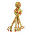 Jouet KONG Wubba Weaves w/Rope