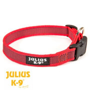 Collier Julius K9 color gray rouge
