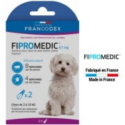 Pipette anti puce Fipromedic petit chien 2 à 10 kg