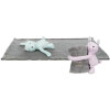 Couverture Junior mauve