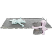 Couverture Junior mauve