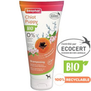 Shampoing Bio pour chiot peau sensible Beaphar