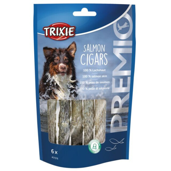 Friandises Salmon Cigars pour chien 70 g