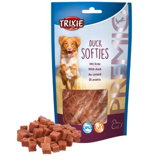 Friandise naturelle Duck Softies pour chien 100 g