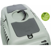 Cage transport chat gris