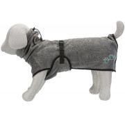 Peignoir en tissu-éponge pour chien