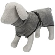 Peignoir en tissu-éponge pour chien