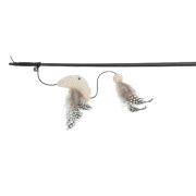 Canne XXL à pêche poisson pour grand chat 65 cm