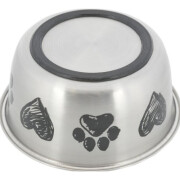 Gamelle inox motif coeur patte