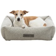 Lit pour chien : mémoire de forme, Déhoussable Vital Noah gris