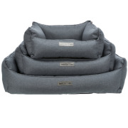 Panier lit gris pour chien