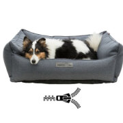 Panier pour petit et gros chien Lit Farello Gris