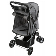 Poussette pour chien à 4 roues