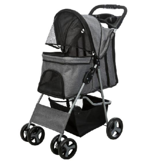 Poussette pour chien à 4 roues 100 cm
