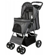 Poussette pour chien à 4 roues