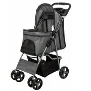 Poussette pour chien à 4 roues