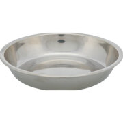 Set gamelle double chat inox mélaminé blanc