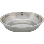 Set gamelle double chat inox mélaminé blanc