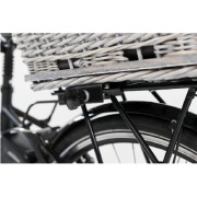 Panier porte-bagages pour chien gris 49 cm