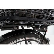 Panier porte-bagages pour chien Noir