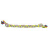Jouet en corde pour chien multicolore 50 cm