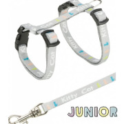 Pack harnais junior pour chaton de 2 à 3 mois avec laisse