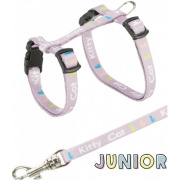 Pack harnais junior pour chaton de 2 à 3 mois avec laisse