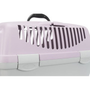 Cage de transport Capri rose clair