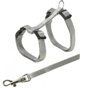 Harnais chat et chaton avec laisse à clip