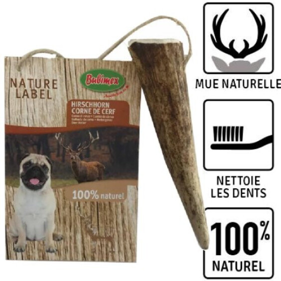 Bois de Cerf pour petit chien XS Bubimex
