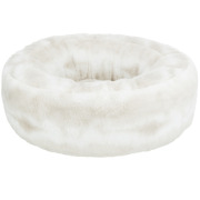 Panier rond pour chien, chihuahua et chat Nelli taupe ø 60 cm