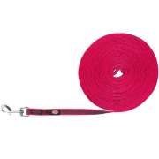 Laisse à pister rose