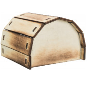 Maison en bois Mikkel pour rongeur 13 cm