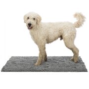 Tapis absorbant anti-saletés en microfibre GRIS