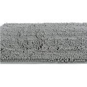 Tapis absorbant anti-saletés en microfibre GRIS