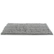 Tapis absorbant anti-saletés en microfibre GRIS