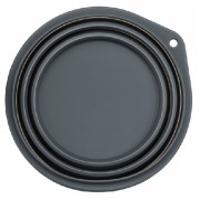 Gamelle de voyage en silicone pour chien