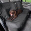 Protection banquette arrière voiture noire