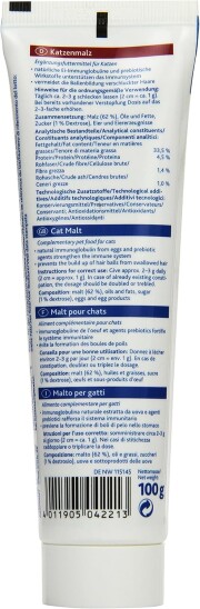 Pâte de Malt chat, prébiotique Plus