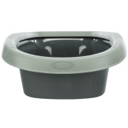 Bac à litière à haut rebord pour chat