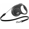 FLEXI Laisse enrouleur cordon Black Design noir